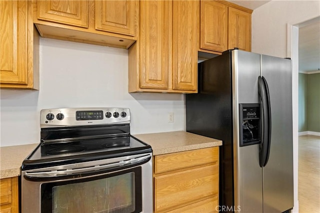 kitchen featuring stainless steel appliances