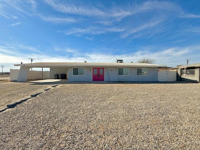 view of ranch-style home