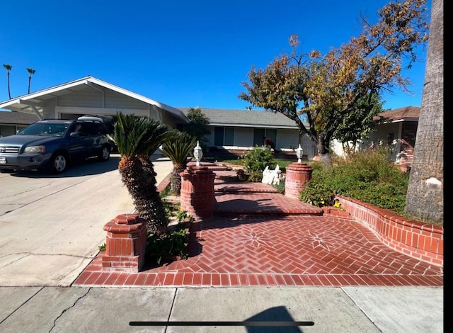 view of ranch-style house