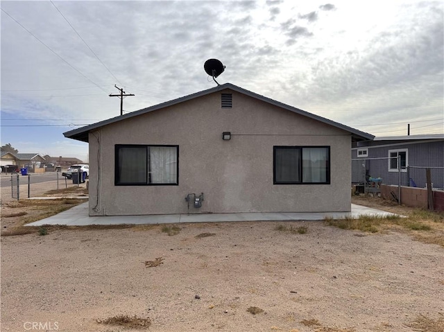 view of rear view of property