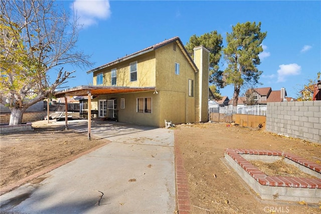 view of rear view of house