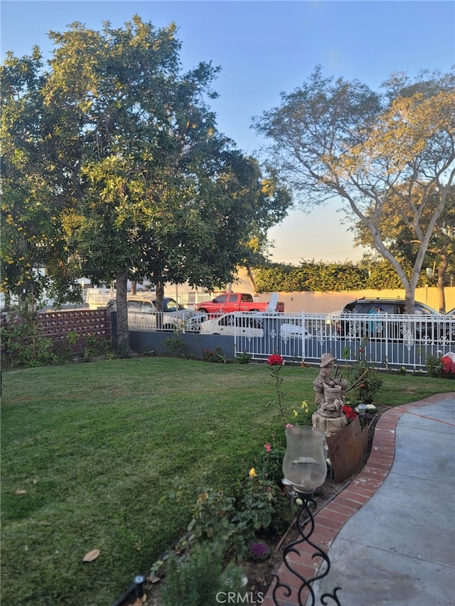 2214 Mark St, Santa Ana, CA 92703 - view of yard with fence