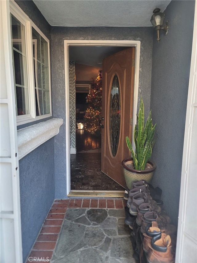 2214 Mark St, Santa Ana, CA 92703 - property entrance with stucco siding