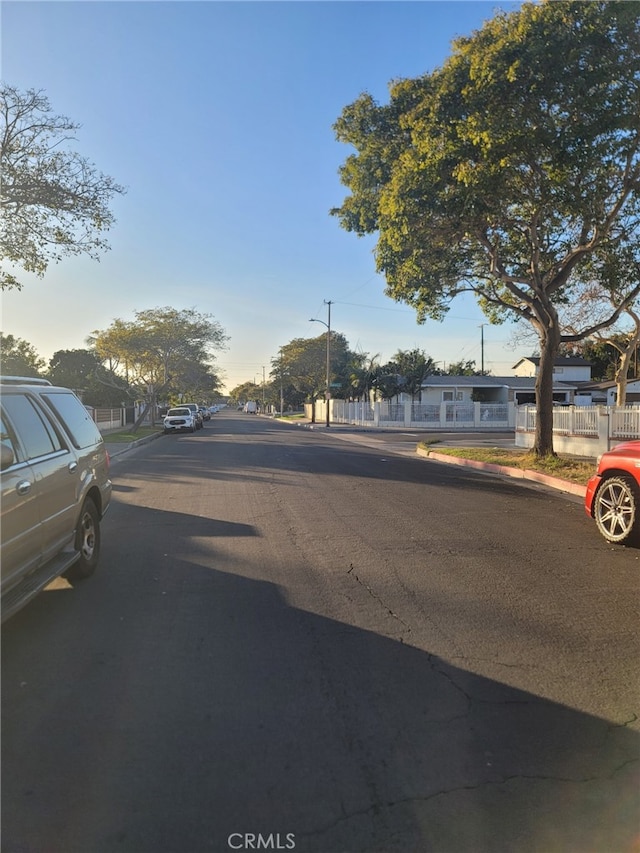 view of street