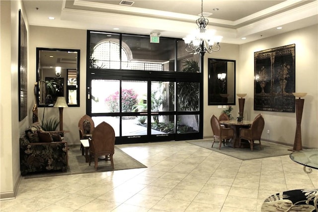 view of building lobby