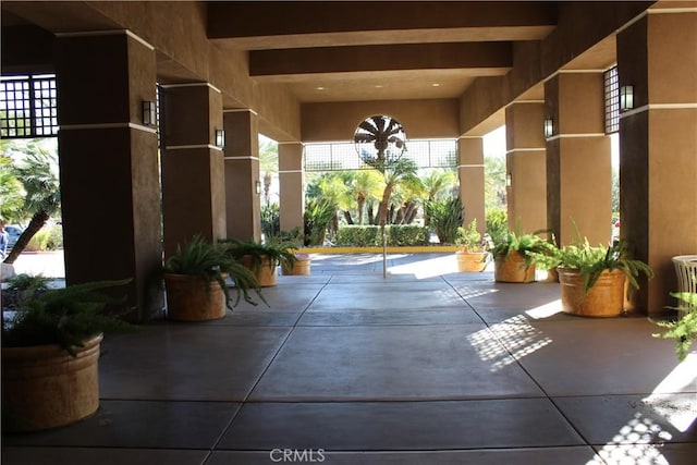 view of community lobby