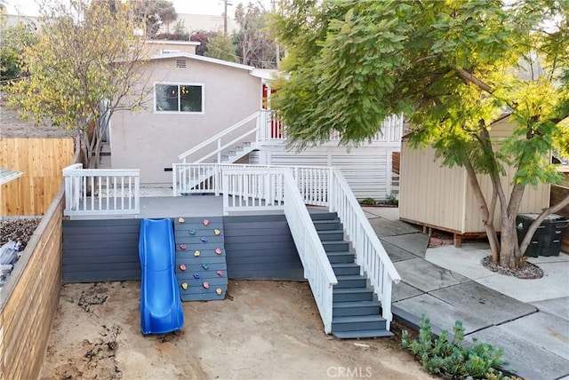 rear view of house with a patio area