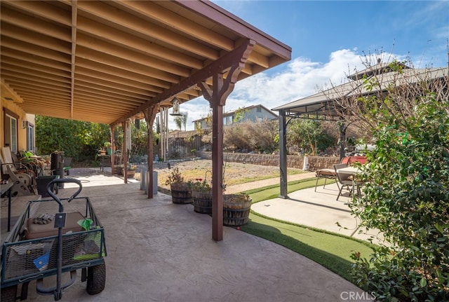 view of patio / terrace