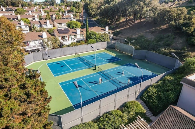 view of sport court with basketball court