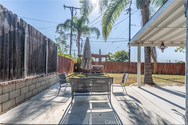 view of patio / terrace