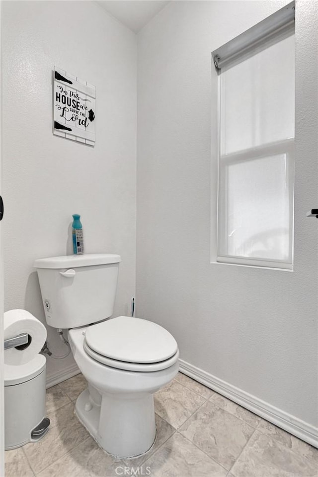 bathroom with toilet