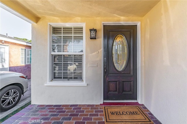 view of property entrance