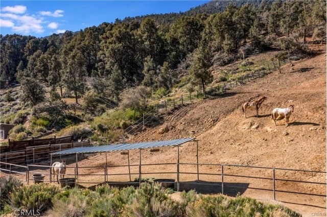 2206 Bernina Dr, Pine Mountain Club, CA 93222 - view of mountain background with rural landscape and a heavily wooded area