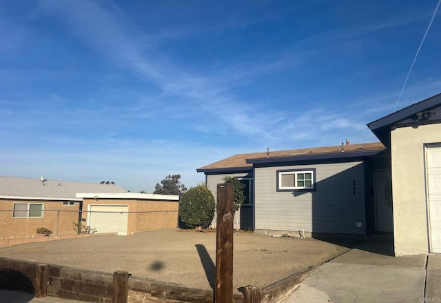 view of front of house featuring a patio