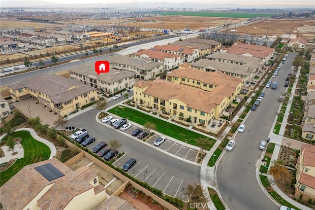 birds eye view of property featuring a residential view