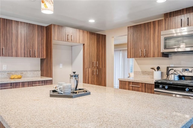 kitchen featuring appliances with stainless steel finishes