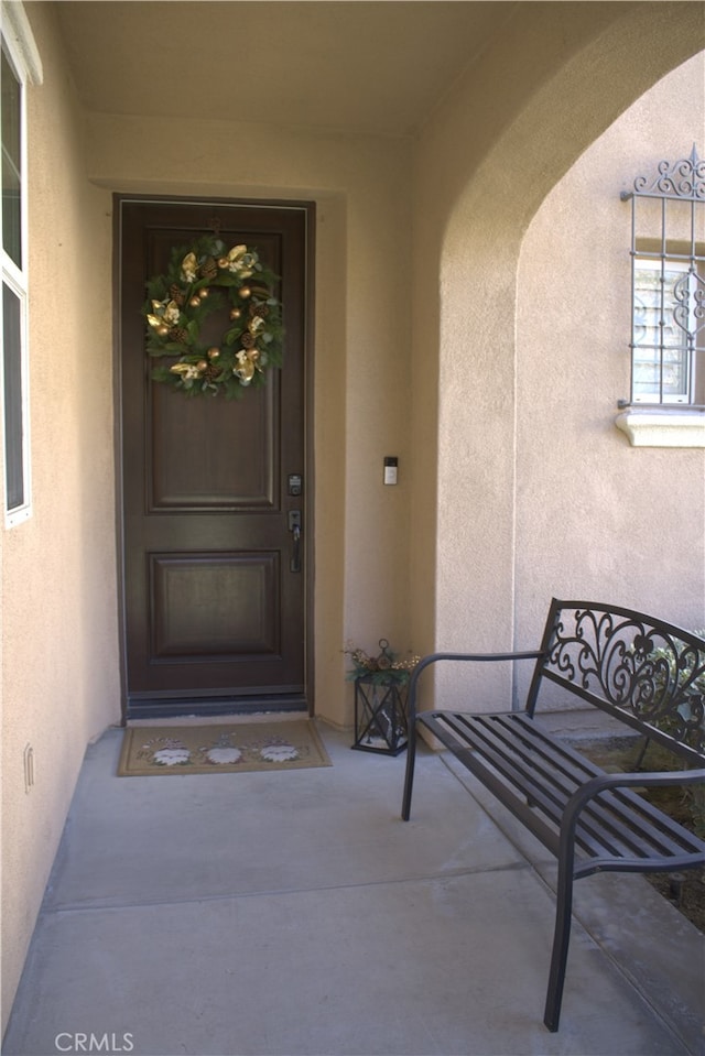 view of entrance to property