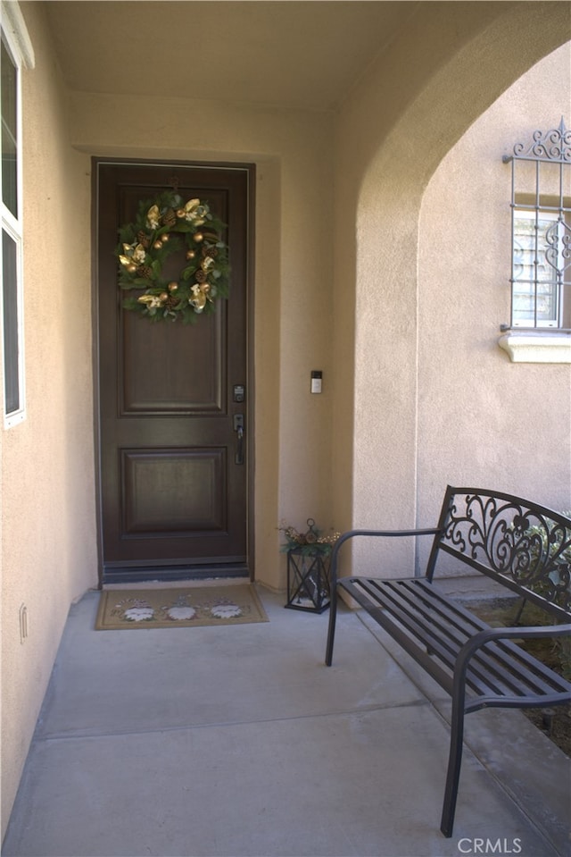 view of entrance to property