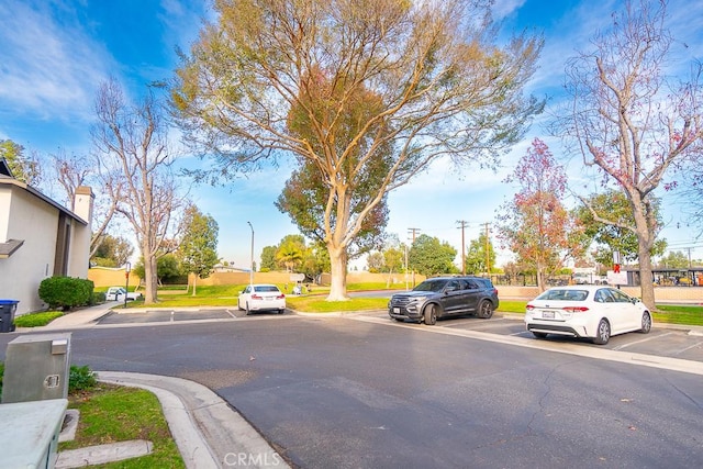 view of road