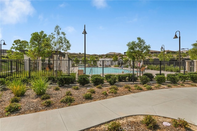 view of pool