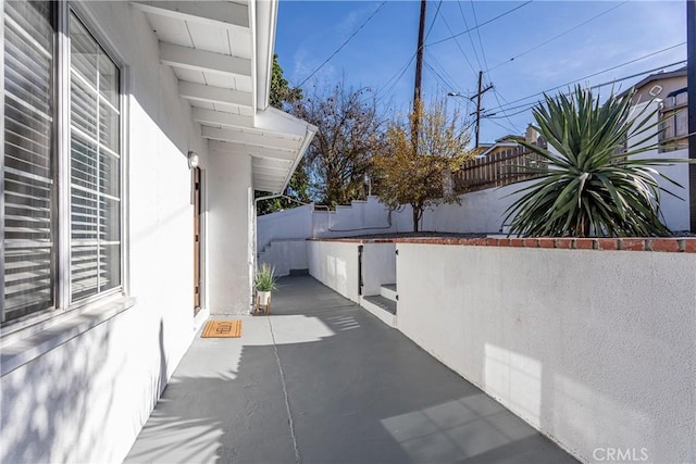 view of patio