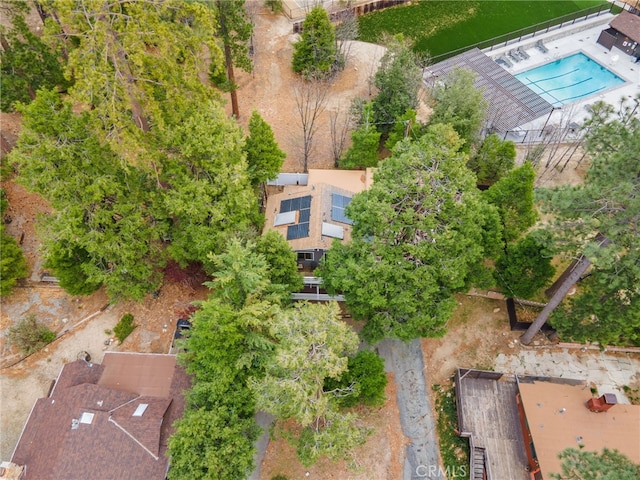 aerial view