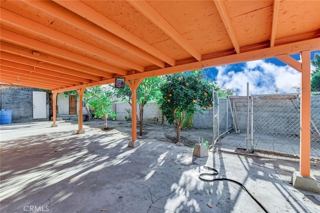 view of patio