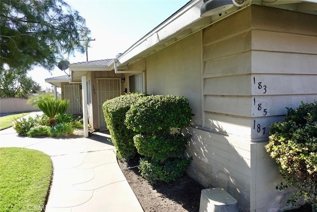 view of property entrance