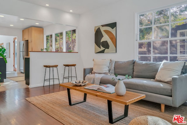 view of living room