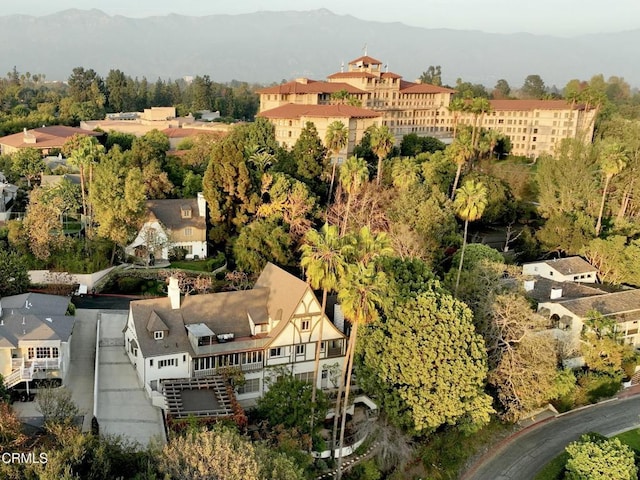 790 Huntington Cir, Pasadena, CA 91106 - bird's eye view of mountains