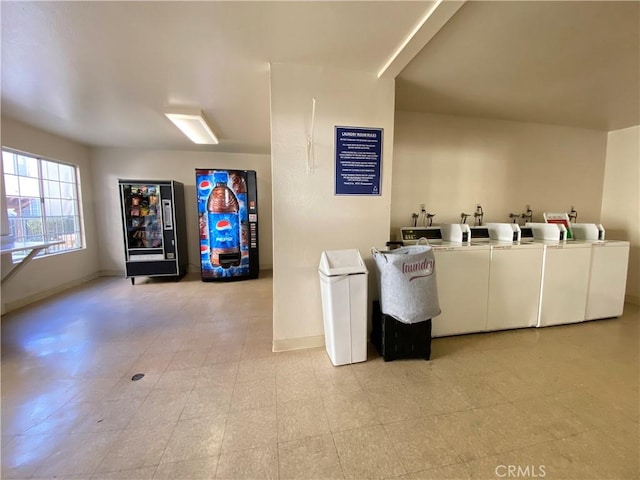 laundry room featuring washer and dryer