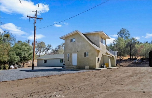 view of back of house