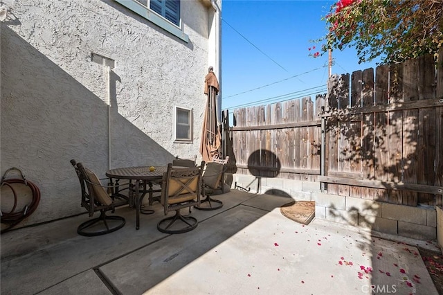 view of patio / terrace