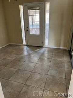 entryway featuring tile patterned floors