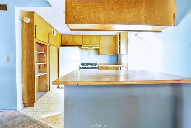 kitchen featuring white appliances