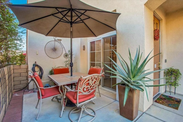 view of patio / terrace