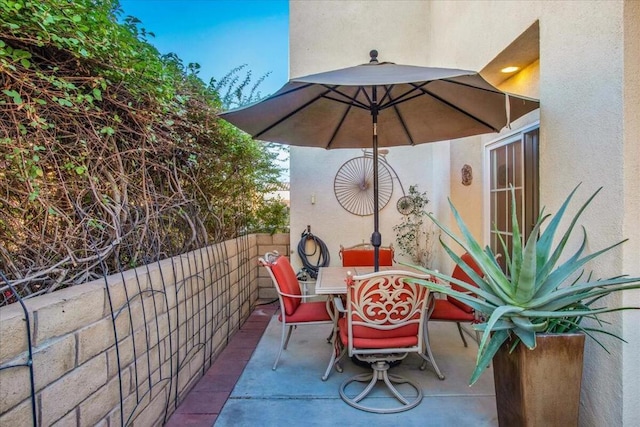 view of patio / terrace