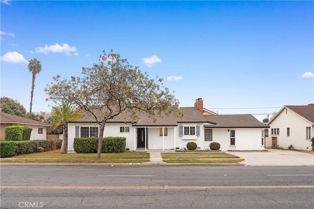 view of ranch-style home