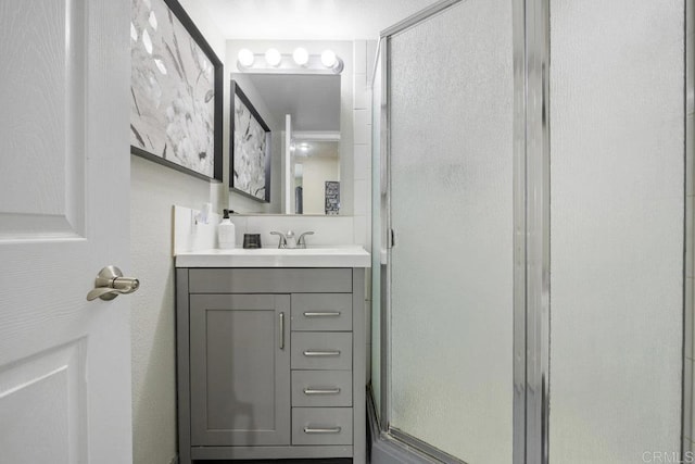 8115 Cacus, Spring Valley, CA 91977 - bathroom featuring vanity and a stall shower