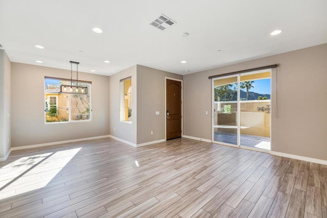 view of empty room