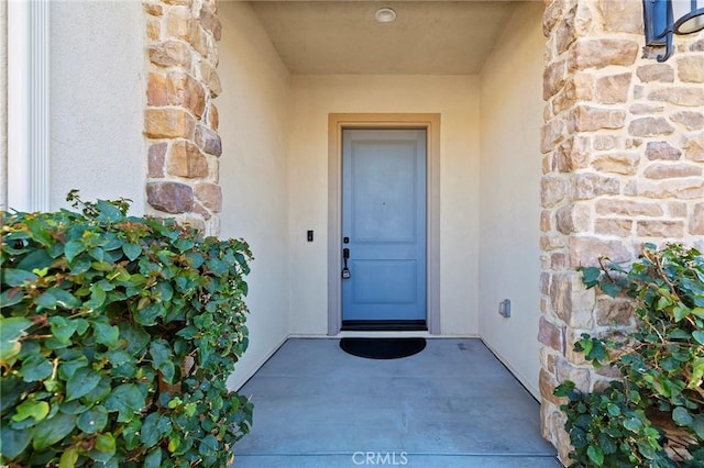 view of property entrance