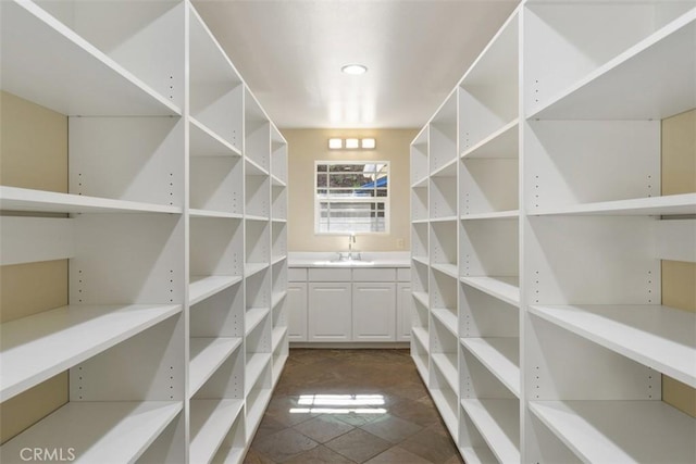 pantry with sink