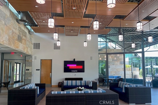 view of community lobby