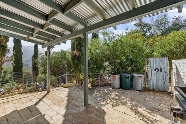 view of patio