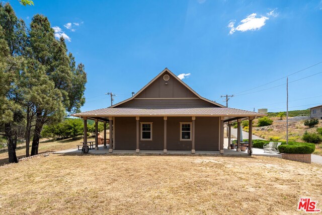 view of back of house