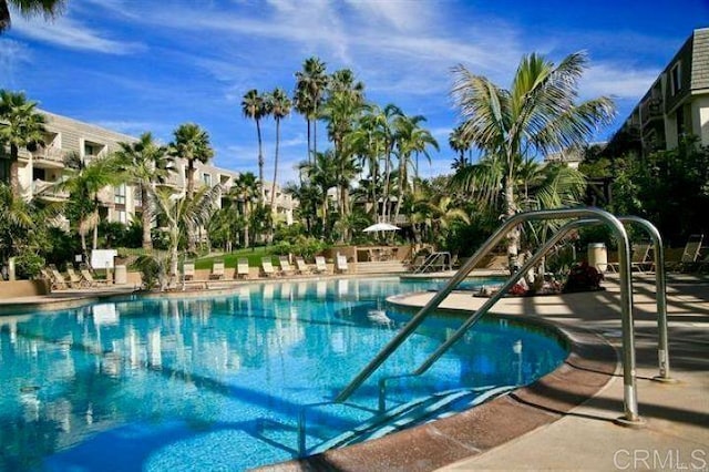 view of swimming pool