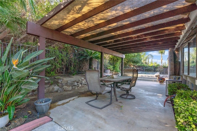 view of patio