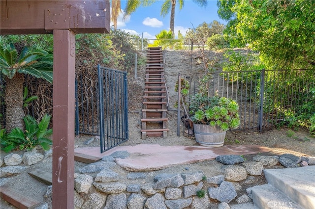 view of patio