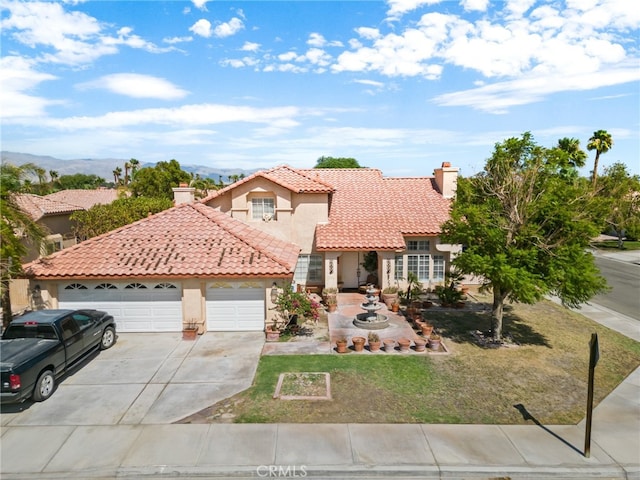 view of mediterranean / spanish home