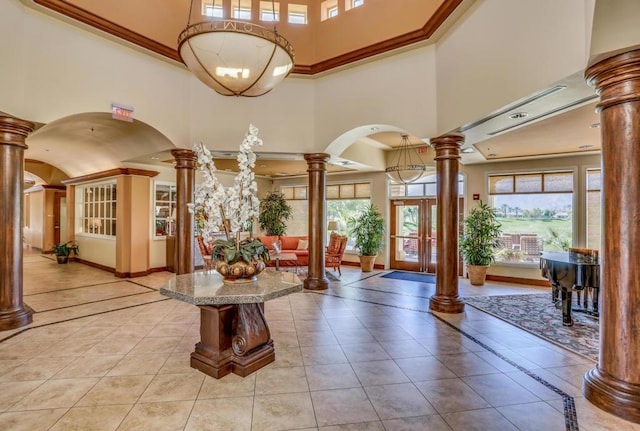 view of building lobby